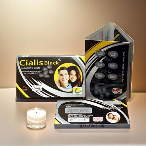 Cialis Black Tablets Branded - Made In UK - 1 Packet - Image 3