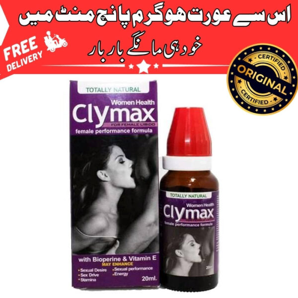 Clymax Female Sex Drops | 100% Original Quality - Women Libido Enhancer