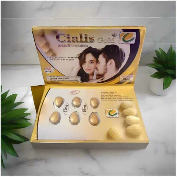Cialis Gold Tablets Branded - Made In UK - 1 Packet - Image 2